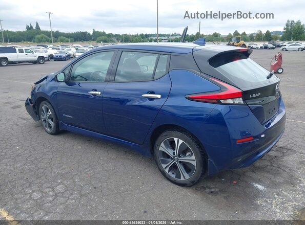 1N4BZ1CP6KC318550 2019 NISSAN LEAF Blue Tył lewy