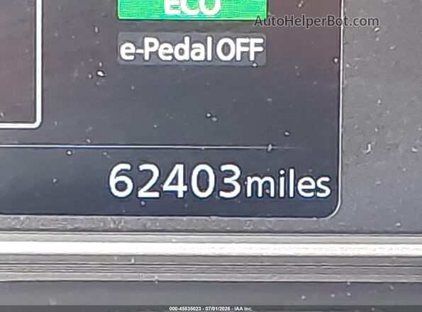 1N4BZ1CP6KC318550 2019 NISSAN LEAF Blue 