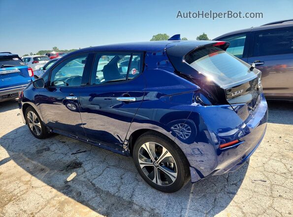 1N4BZ1CP6KC321349 2019 NISSAN LEAF Blue უკანა მარცხენა