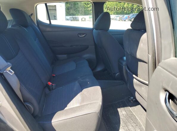 1N4BZ1CP7KC317276 2019 NISSAN LEAF Серый Вид задней части салона