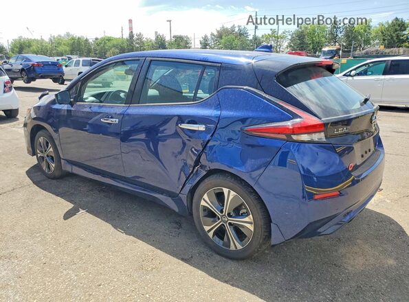 1N4BZ1CP7LC310619 2020 NISSAN LEAF Blue Rear left
