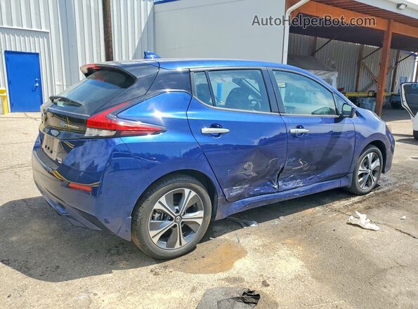 1N4BZ1CP7LC310619 2020 NISSAN LEAF Blue Rear right