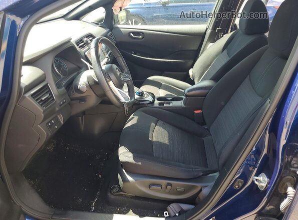 1N4BZ1CP7LC310619 2020 NISSAN LEAF Blue Front interior view