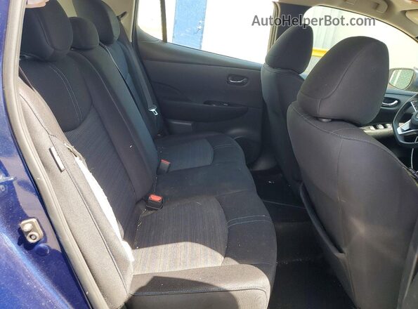 1N4BZ1CP7LC310619 2020 NISSAN LEAF Blue Rear seats view
