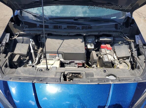 1N4BZ1CP7LC310619 2020 NISSAN LEAF Blue Rear interior view