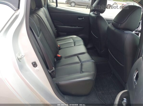 1N4BZ1CP8KC319554 2019 NISSAN LEAF Silver VIN კოდის სტიკერის ხედი