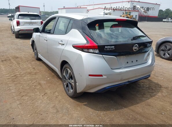 1N4BZ1CP8KC319554 2019 NISSAN LEAF Silver უკანა მარცხენა