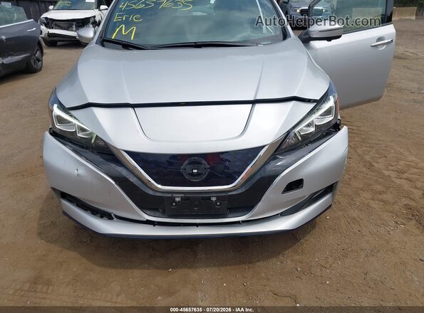 1N4BZ1CP8KC319554 2019 NISSAN LEAF Silver წინა ხედი