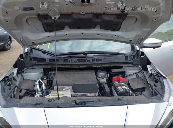 1N4BZ1CP8KC319554 2019 NISSAN LEAF Silver უკანა ხედი