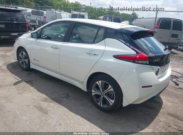 1N4BZ1CP9KC311432 2019 NISSAN LEAF Белый Задняя левая четверть