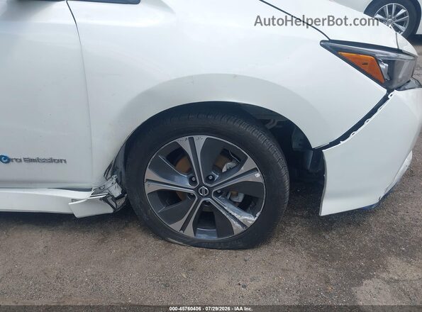 1N4BZ1CP9KC311432 2019 NISSAN LEAF Белый Вид спереди