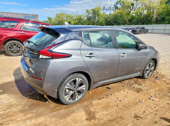 1N4BZ1CP9KC318204 2019 NISSAN LEAF Blue Trasero derecho