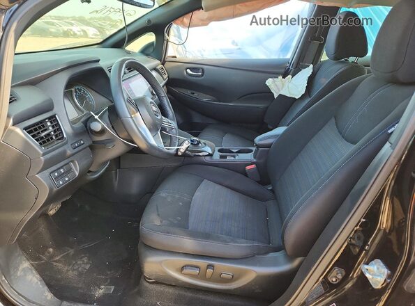 1N4BZ1CPXKC320463 2019 NISSAN LEAF Black Սալոնի դիմացի տեսք