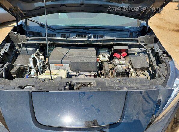 1N4BZ1CPXKC320463 2019 NISSAN LEAF Black Սալոնի հետևի տեսք