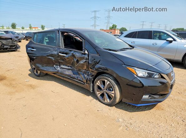 1N4BZ1CPXKC320463 2019 NISSAN LEAF Black Առջևի աջ