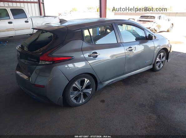 1N4BZ1CPXKC320673 2019 NISSAN LEAF Gray Задня права чверть