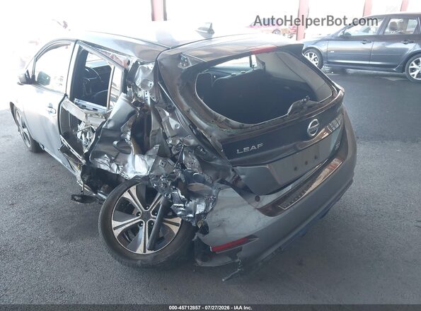 1N4BZ1CPXKC320673 2019 NISSAN LEAF Gray Вид спереду