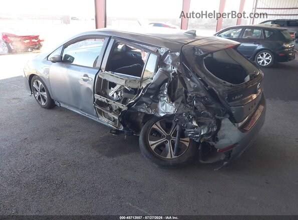 1N4BZ1CPXKC320673 2019 NISSAN LEAF Gray Задня ліва чверть