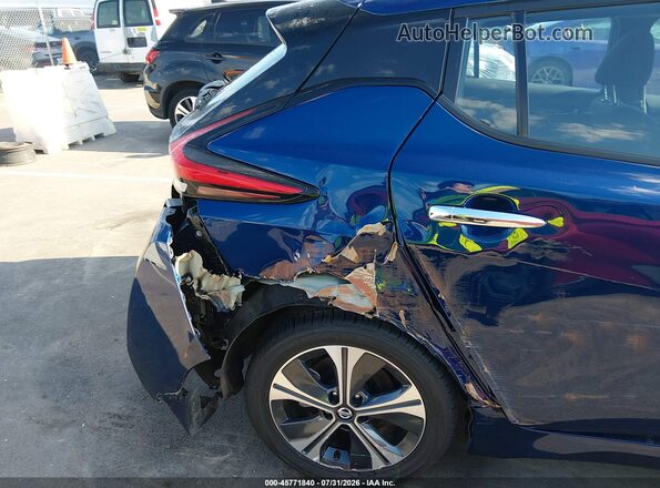 1N4BZ1CV2NC559749 2022 NISSAN LEAF Blue Widok z przodu