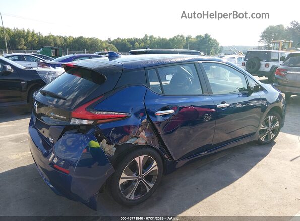 1N4BZ1CV2NC559749 2022 NISSAN LEAF Blue Tył prawy