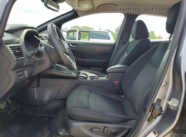 1N4BZ1CV4NC560322 2022 NISSAN LEAF Gray Սալոնի դիմացի տեսք