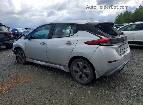 1N4BZ1CV5MC555550 2021 NISSAN LEAF Silver უკანა მარცხენა