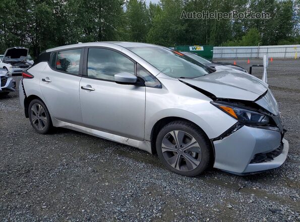 1N4BZ1CV5MC555550 2021 NISSAN LEAF Silver წინა მარჯვენა