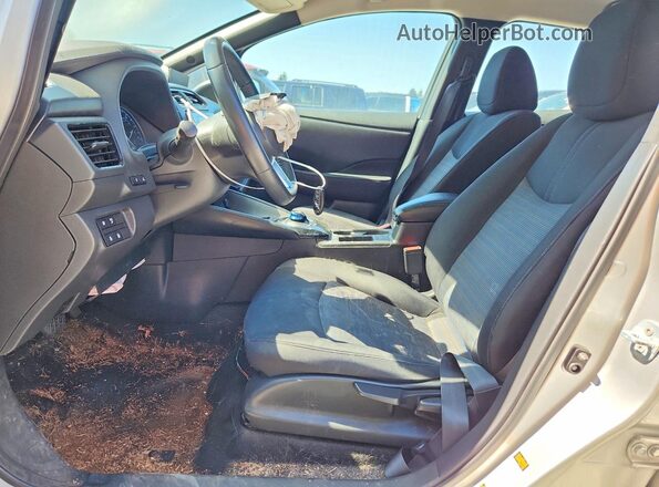 1N4BZ1CV5MC555550 2021 NISSAN LEAF Silver წინა სალონის ხედი