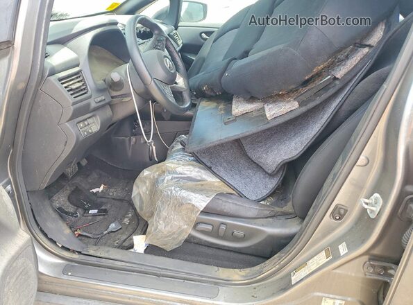 1N4BZ1CV6NC557552 2022 NISSAN LEAF Gray Սալոնի դիմացի տեսք