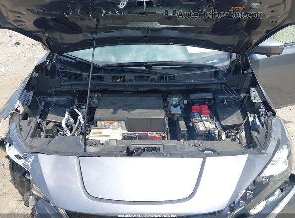 1N4BZ1DV9MC553556 2021 NISSAN LEAF Gray Vista trasera