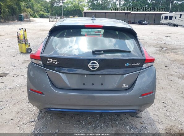 1N4BZ1DV9MC553556 2021 NISSAN LEAF Gray 
