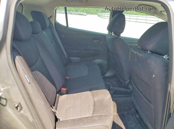 1N4CZ1CV0SC565906 2025 NISSAN LEAF Charcoal უკანა სავარძლების ხედი