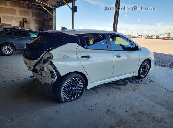1N4CZ1CV1SC560052 2025 NISSAN LEAF White Задня права чверть