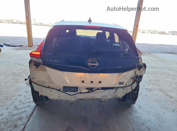 1N4CZ1CV1SC560052 2025 NISSAN LEAF White Вид ззаду