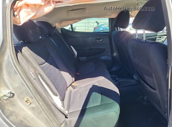 1N4CZ1CV2SC566880 2025 NISSAN LEAF Silver უკანა სავარძლების ხედი