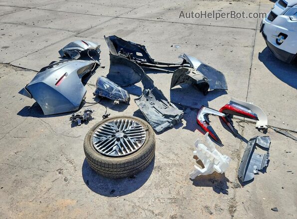 1N4CZ1CV2SC566880 2025 NISSAN LEAF Silver ძრავის განყოფილების ხედი
