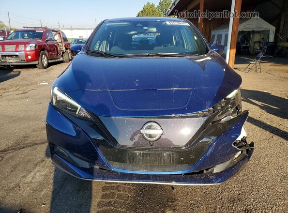 1N4CZ1CV4SC563415 2025 NISSAN LEAF Blue წინა ხედი