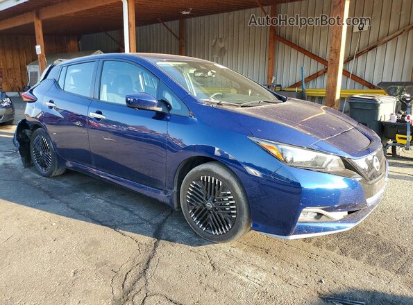 1N4CZ1CV4SC563415 2025 NISSAN LEAF Blue წინა მარჯვენა