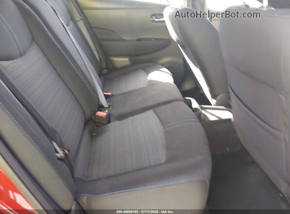 1N4CZ1CV5PC550020 2023 NISSAN LEAF Red Вид наклейки з VIN-кодом