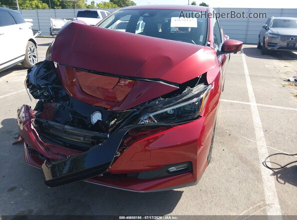 1N4CZ1CV5PC550020 2023 NISSAN LEAF Red Вид спереду