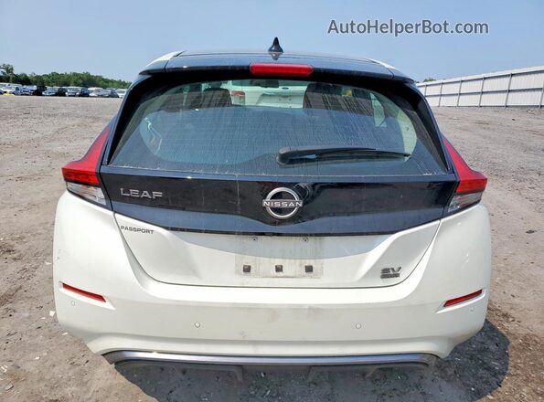1N4CZ1CV5PC563320 2023 NISSAN LEAF White Vista trasera