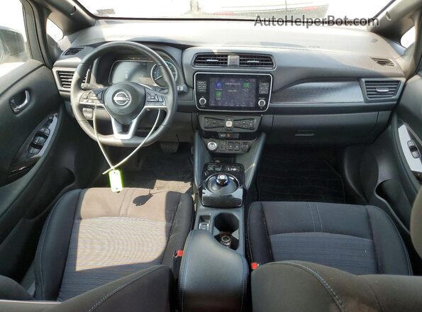 1N4CZ1CV5PC563320 2023 NISSAN LEAF White Vista del salpicadero