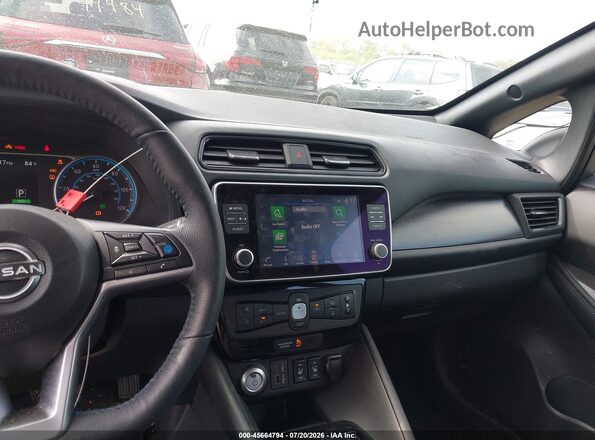 1N4CZ1CV6PC555419 2023 NISSAN LEAF Gray 