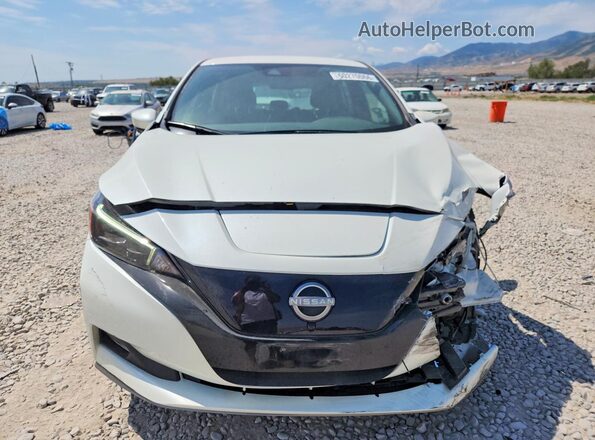 1N4CZ1CV8PC552389 2023 NISSAN LEAF White Vista frontal