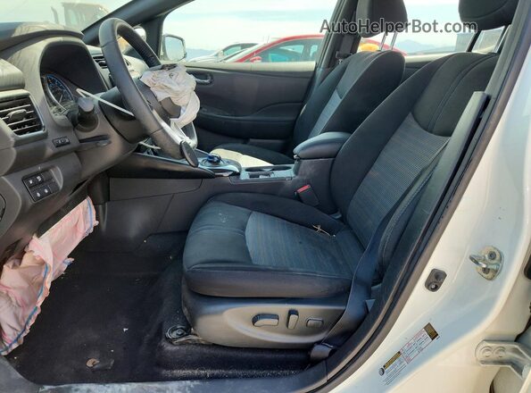1N4CZ1CV8PC552389 2023 NISSAN LEAF White Vista interior delantera