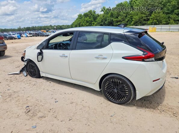 1N4CZ1CVXPC555648 2023 NISSAN LEAF White Հետևի ձախ