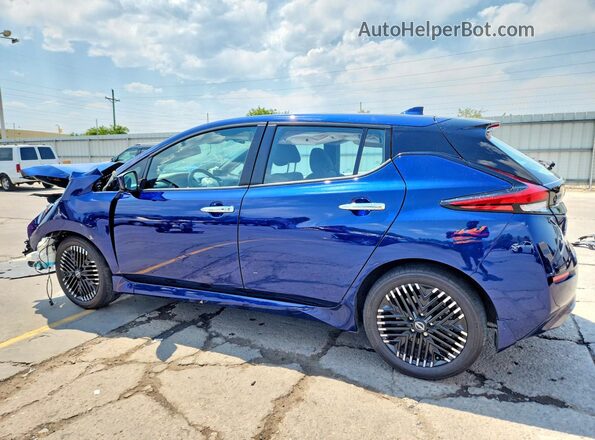1N4CZ1CVXSC561846 2025 NISSAN LEAF Blue Trasero izquierdo