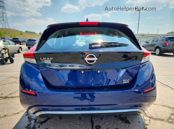 1N4CZ1CVXSC561846 2025 NISSAN LEAF Blue Vista trasera