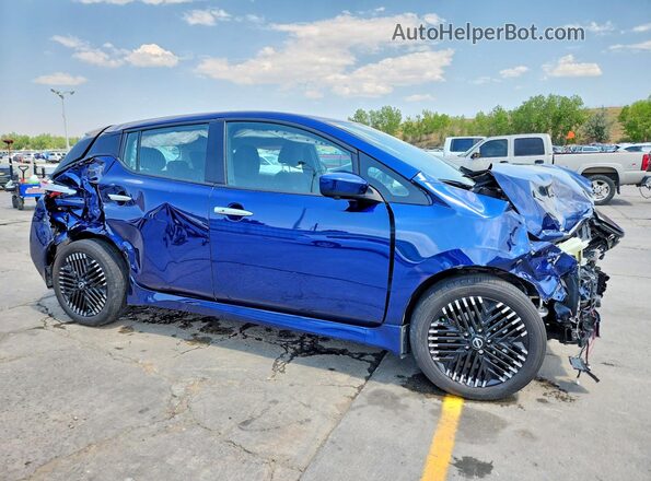 1N4CZ1CVXSC561846 2025 NISSAN LEAF Blue Delantero derecho