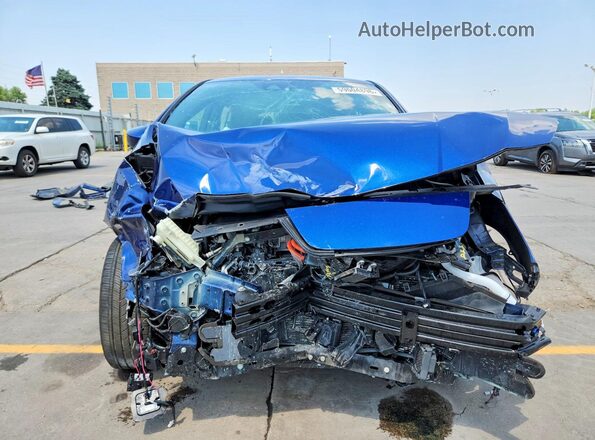 1N4CZ1CVXSC561846 2025 NISSAN LEAF Blue Vista frontal